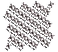 Zerodis Rivets en Cuir 10 Mm en Forme de X avec Goujons en Fer pour Sacs et | Construction en Alliage de Zinc, Prise Sécurisée pour Ceintures, Sacs à Main, Réparation , Installation Facile sans outils.