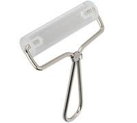Zerodis Rouleau D'argile, Poignée de Poterie, équipement de Pressage de Bricolage avec Matériau Acrylique Transparent pour la Fabrication de Céramique et le Réglage de la (Acrylique + acier