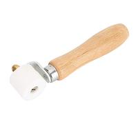 Zerodis Rouleau de Lissage de Papier Peint, Rouleau de Pression Manuel pour Papier Peint, Application D'insonorisation Audio de Voiture Automatique, Poignée en Bois à Roulement à 2