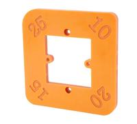 Zerodis Route Radio du Coin Brut - R10 R15 R20 R25, Facile à Bloquer et à Libérer, pour les Jouets en Bois, les Cadres Photo, le Plastique D'ingénierie