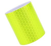 Zerodis Ruban Réfléchissant, Jaune Vert Fluorescent, Marquage de sécurité, Matériau PVC, 2 Pouces X 118 Pouces, adapté aux Véhicules, Projets de Bricolage