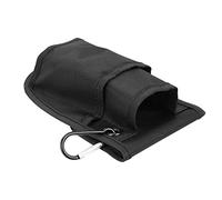 Zerodis Sac à Taille Monopode, Pochette de Sac de Porte-boîtier avec Crochet et Boucle Puissant, Double Couche pour Le Support Monopode et Le Stockage Temporaire, Boucle Suspendue pour Voyages,