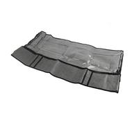 Zerodis Sacs de Rangement pour Vêtements 2 Pièces, Poignée Renforcée sous Le Lit, Conteneur de Pull Transparent, 100x50x18CM pour Chambre à Coucher, Placard, Dortoir (Sac de Rangement Fond de lit