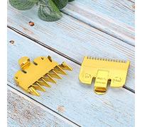 Zerodis Salon Spa Equipment Peigne 2pcs Coiffure PEP CHEUR DE CHEUR MÉTRY (Étrier en or 1,5 MM + 4,5 MM)