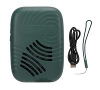 Zerodis Sèche-linge pour les Artistes avec un Chauffage sans Fil USB à 3 Vitesses pour la Peinture Aquarelle à 360 Degrés Outil de Séchage à Air Portable pour le Studio D'art Extérieur (GREEN)