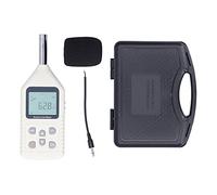 Zerodis Sonomètre Numérique, Testeur de Niveau Sonore 30-130 DB, avec Rétroéclairage et Activation Automatique, Microphone à Condensateur for Mesure du Bruit en Intérieur et en Extérieur