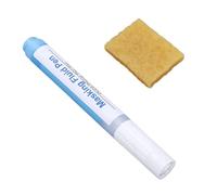 Zerodis Stylo Fluide de Masquage de 6,3 Mm avec Gomme, Marqueur de Résistance à l'aquarelle Bleue pour la Préservation de l'art, Outil de Surbrillance Précis pour les Projets de Peinture sur