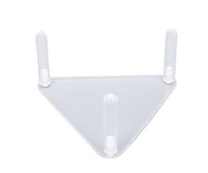 Zerodis Support de Football en Acrylique, Support D'affichage Flottant de Volley-Ball de Basket-Ball avec Inférieur en Acier Inoxydable adapté à la Décoration de Bureau à (Transparente)