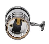 Zerodis Support de Lampe, Interrupteur, Accessoire de Suspension, Placage d'aluminium pour Couloir, Salon, Salle à Manger, étude, Argent, Rouge, Bronze, Perle, Noir, Vert, Bronze, Base de Lampe