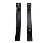 Zerodis Support de Montage sur Rail, 2 Pièces, Organisateur de Guide de Scie sur Rail en ABS avec Conception de Montage Mural Robuste pour le Stockage du Travail du Bois