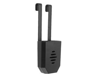 Zerodis Support de Tablette de Nettoyage de Réservoir de Toilette, Support de Nettoyant de Toilette avec Crochet pour Suspendre, Empêche L'accumulation, Convient à la Plupart des (BLACK)