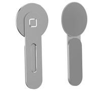 Zerodis Support Magnétique pour Téléphone Portable en Alliage d'aluminium, Aimant Puissant pour 12 13, Organisateur d'espace de Travail à Double écran pour Les Utilisateurs de et de Moniteurs