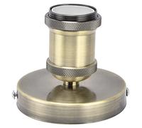 Zerodis Supports De Lampe Douille En Aluminium Fer Abs Sûr À Utiliser Support De Lampe De Bureau Avec Filetage Standard E27 Pour Le Bureau Et La Décoration De La Maison Vintage E26 E27 (Couleur