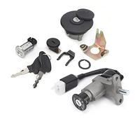 Zerodis Systèmes d'Allumage Ensemble de Commutateurs Le Métal et Le Matériau ABS Améliorent l'apparence de la Moto Installation Facile pour les Scooters à Gaz Allumage Lexmoto Lxr 125