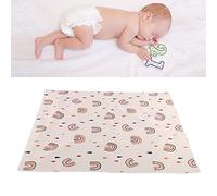 Zerodis Tapis de Chaise de Salle à Manger pour Bébé - Protection de Sol Lavable et Imperméable - Splat Mat Protecteur (110 * 110CM)