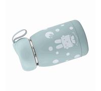 Zerodis Tasses Motif Lapin Tasse Sous Vide Anti-Fuite Portable Convient pour Les Voyages Bureau École ou Pique-Nique 320 ML Café Bleu Vert Rose pour Boissons Chaudes par Temps Froid Acier Inoxydable