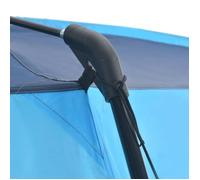 Zerodis Tente de piscine Tissu 660x580x250 cm Bleu RE388