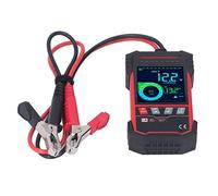 Zerodis Testeur de Batterie de Voiture 12V 24V 100-1999 Analyseur de | Analyse D'alternateur, compatibilité AGM GEL EFB, Lecture de Résistance, Méthode Kelvin à Quatre Fils, Utilisation Marine