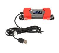 Zerodis Thermomètre D'aquarium, Thermomètre D'aquarium avec Détection de la qualité de L'Eau TDS Test de Température Numérique avec Grand écran LCD pour Eau Douce et Eau Salée