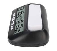 Zerodis Timer D'horloge D'échecs Numérique Multifonctionnel Configuration Simple pour Les Interruptions Chinoises Internationales