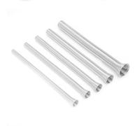Zerodis Tout Nouveau Tube de Flexion en Argent Super élastique avec Anneau en Acier à Haute densité, Pliage de Tuyau à Ressort de 5pcs 21 Cm pour les Tubes en Cuivre, en Aluminium, en Acier Inoxydable