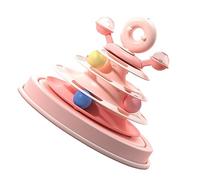 Zerodis Toys de la à Balle pour Animaux de Compagnie avec Un Jeu de Plate-Forme de Montre à 4 Couches, Plusieurs Couches pour Un Plus Grand Intérêt et Une Plus Passion, Bonne pour la santé des