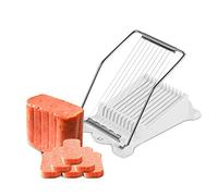 Zerodis Trancheur Fromage 10 Fils en INOX Coupe Viande Manuel Coupe-Fromage Eplucheur Idéal pour Trancher Le Jambon Fromage Beurre