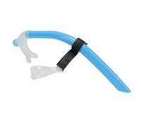 Zerodis Tuba de Natation avec Attelle de Tête Réglable, Tube Respiratoire en Silicone, Traînée Réduite, Rose, pour la Natation sur Les Genoux, la Plongée, l'entraînement en Apnée (Bleu Ciel)