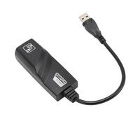 Zerodis USB 3.0 Gigabit Ethernet Adapter Fast Transmission pour 7 8 10 Convertisseur USB Portable pour OS X, Matériau ABS