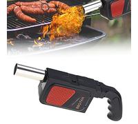 Zerodis Ventilateur de Barbecue Electrique Portatif Souffleur à Barbecue Outil pour Camping Pique-Nique Barbecue en Plein Air Cadeau de Noël pour Mari