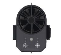Zerodis Ventilateur de Ceinture, Vitesse Réglable, Rechargeable USB, Portable avec Lampe LED pour Activités Extérieures et Tâches Ménagères (5000mah)