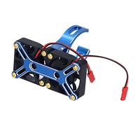 Zerodis Ventilateur de Refroidissement de Moteur sans Balais pour Voiture 1/5 RC, Aluminium Léger, Dissipation Thermique Efficace, Accessoire de Modèle de Voiture (BLUE)