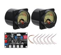 Zerodis VU Meter Kit de Testeur de Niveau Sonore ABS PCB avec Carte