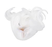 Zerodis Wig Doll, Douceur Luxueuse, Perruque de Poupée Bou Réaliste pour 1/6 Poupée Articulée, Couleur Vive et Boucles Optimales, Sensation Confortable, Perruque élégante, Style Polyvalent (Lune