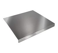 Zeroinox Planche à découper en acier inoxydable Différentes mesures pour protéger le plan de la cuisine Profondeur 50 cm