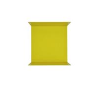 ZeroInox Zoi Pillar - Étagère murale en acier peint, fixation invisible à baïonnette, kit de montage inclus - design moderne, variantes S et L (jaune, L (H25 × P18 × L30 cm))