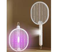 Zeromoustique - Raquette À Insectes Raquette Anti Moustique 3 En 1