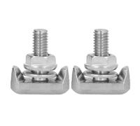 ZERONE 2pcs voiture batterie Terminal T-Bolts T-Bols en acier inoxydable 19116852 Remplacement de Chevrolet-JIA