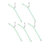 Zerone 5 pièces PVC Angelbalance Connection, 12 cm Anti Booms Accessoires de pêche en mer Connecteur d'équilibrage avec Design antidérapant pour la pêche côtière et en Haute mer