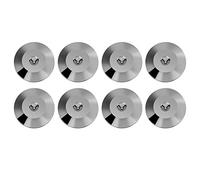 Zerone 8 Pcs 25 x 4 mm Universel en cuivre Enceinte Pointes Coussinets Haut-Parleur Chocs Base Pad Isolation Support Pieds Cône Base Tapis de Sol Disc