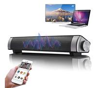 Zerone Barre de Son sans Fil Bluetooth TV Barre de Son St¨¦r¨¦o Home Speaker avec t¨¦l¨¦Commande, et ¨¦couteurs