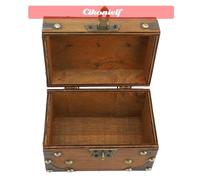 zerone boîte de rangement vintage Boîte de Rangement Rétro Décorative, Matériau de Panneau de densité, Conception de deco statue