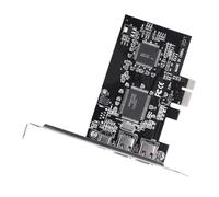 Zerone carte de contrôle pcie Carte contrôleur PCI-E PCI Express FireWire 1394a IEEE 1394 avec câble Firewire