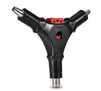 Zerone Connecteur RG59 RG6 pour câble coaxial à dénuder Tête F Outil de compression coaxiale, TV vidéo Home Audio