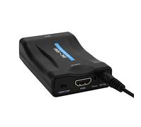 Zerone Convertisseur BNC à HDMI Écran Moniteur de Surveillance HD 1080P/720P pour WII,