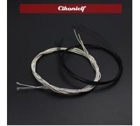 zerone cordes de guitare classique 1er à 6e Noyau en Nylon noir plaqué cuivre enroulé 1er-6ème (.028-.043) 6 pièces instruments