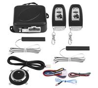Zerone Démarreur à distance de voiture 9 pièces universel voiture SUV système d'alarme sécurité entrée sans clé