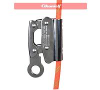 zerone Descendeur d'escalade (Trou Rond) Freinage Automatique Stop Descender Clamp sport parapente Point de suspension à trou rond