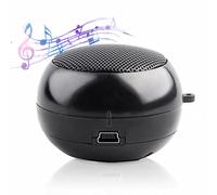 Zerone Haut-Parleur Portable sans Fil Bluetooth Mini Haut-Parleur avec 3.5mm Audio Mic HD Basse Puissante pour Tablet PC Portable dans Office & Travel -Noir