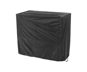 Zerone Housse de Protection pour Barbecue, Imperméable, Anti-poussière, Anti-Vent, Noire, 80 x 66 x 100 cm, pour Jardin et Terrasse